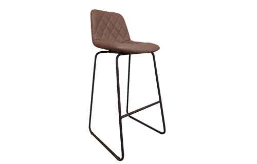 Бар стол Алия, светло кафяв